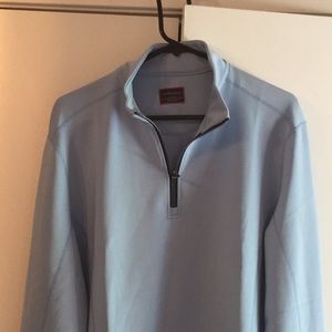 UNUCKIT Men’s X-Large Baby Blue 1/4 ZIP Pullover